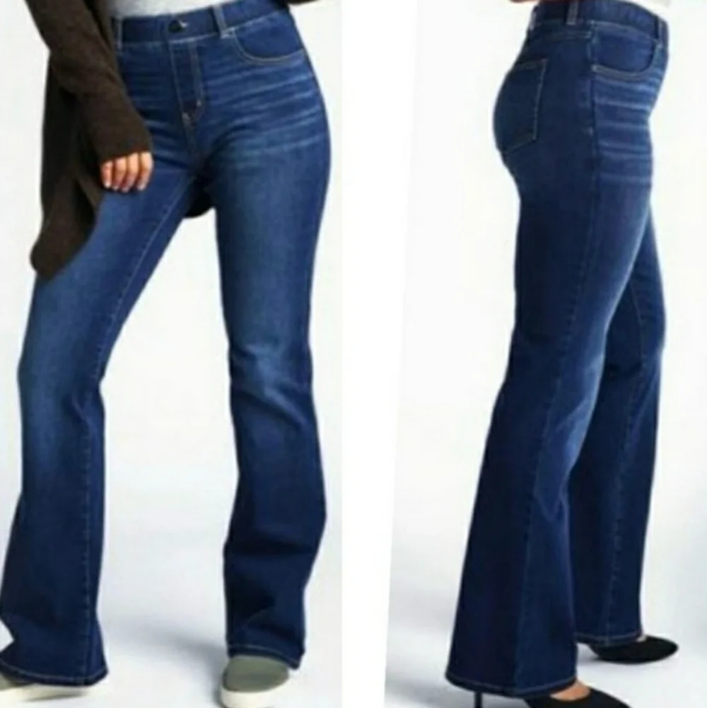 Betabrand Bootcut Jeans Yoga Four Pocket